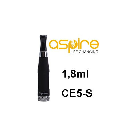 aSpire CE5-S BVC Clearomizer 1,8ohm 1,8ml Black