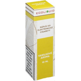 Liquid Ecoliquid Vanilla 10ml - 0mg (Vanilka)