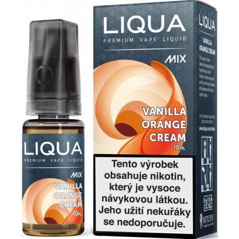 Liquid LIQUA CZ MIX Vanilla Orange Cream 10ml-6mg