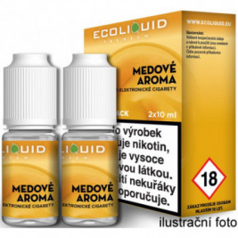 Liquid Ecoliquid Premium 2Pack Honey 2x10ml - 6mg (Med)