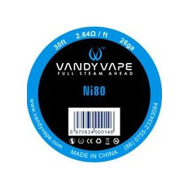 Vandy Vape Ni80 odporový drát 26GA 9m