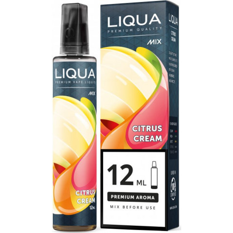 Příchuť Liqua Mix&Go 12ml Citrus Cream