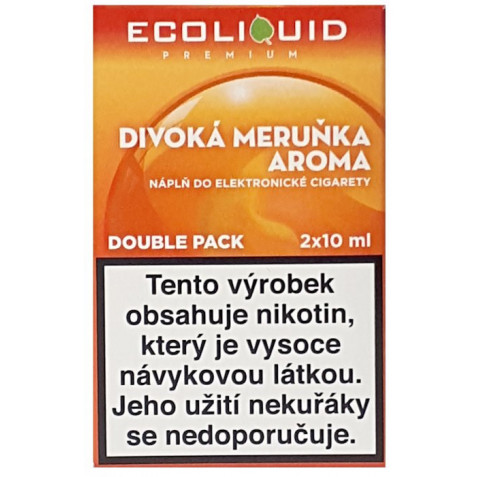 Liquid Ecoliquid Premium 2Pack Wild Apricot 2x10ml - 12mg