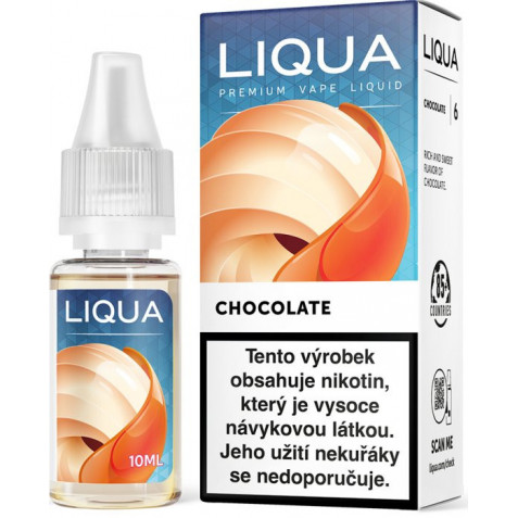 Liquid LIQUA CZ Elements Chocolate 10ml-6mg (čokoláda)