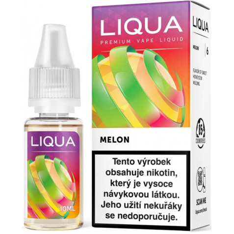 Liquid LIQUA CZ Elements Melon 10ml-3mg (Žlutý meloun)